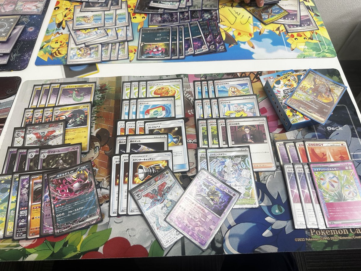 ポケカ納め！身内大会で誰と当たっても仲間で楽しかった〜！
ポケパッドドラパ安定感えぐい