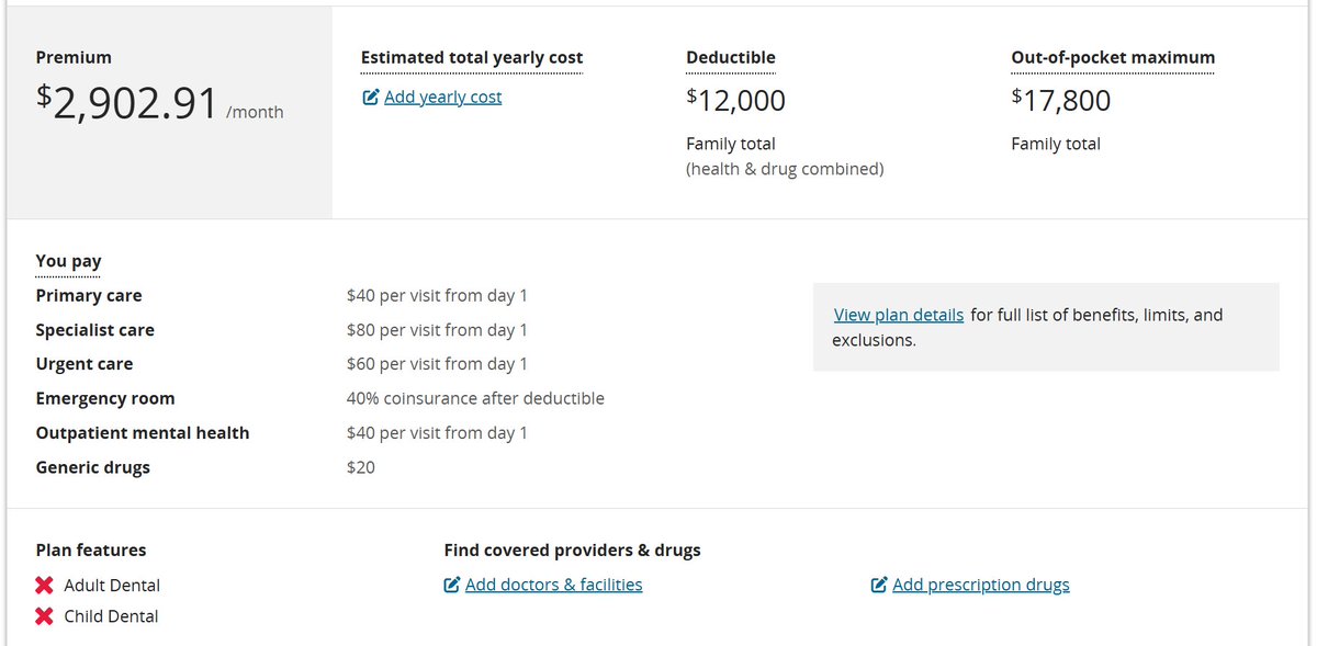I'm making the most money I've ever made here in the US, but I won't be getting Health Insurance this year.

Health Insurance has become unfordable for everyone!

Now granted, I'm self employed, but this is insane. This is almost double my Mortgage... DOUBLE MY MORTGAGE!!

For