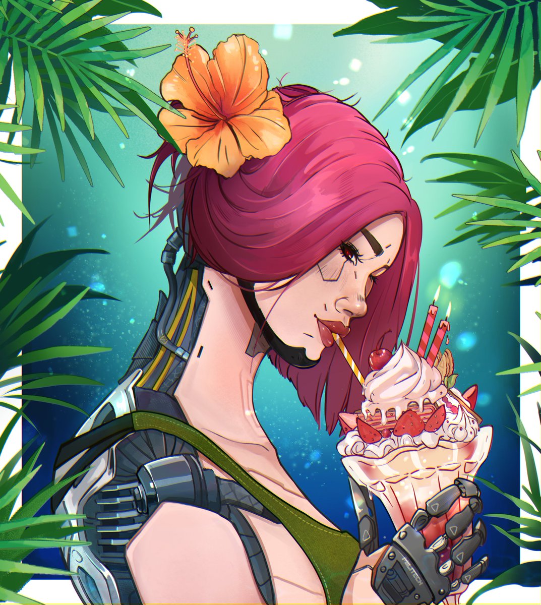 Happy birthday 🎂 Songbird 
#songsomi #cyberpunk2077 #songbird