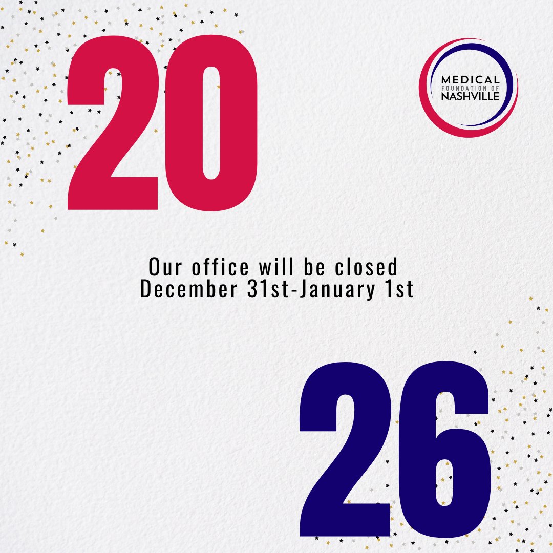 Our office will be closed December 31 - January 1 in observance of the New Year. We’re looking forward to an amazing new year with you and your support of our work in the community.