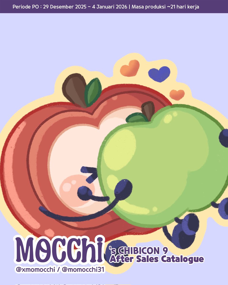 Chibicon 9 After Sales is hereee
Please kindly ❤️&amp;🔁

🗓️ 29 Dec 25 - 4 Jan 26
📦 by 🍊/ pos indo
🔗 below ⬇️

#chibicon #chibiconsurabaya