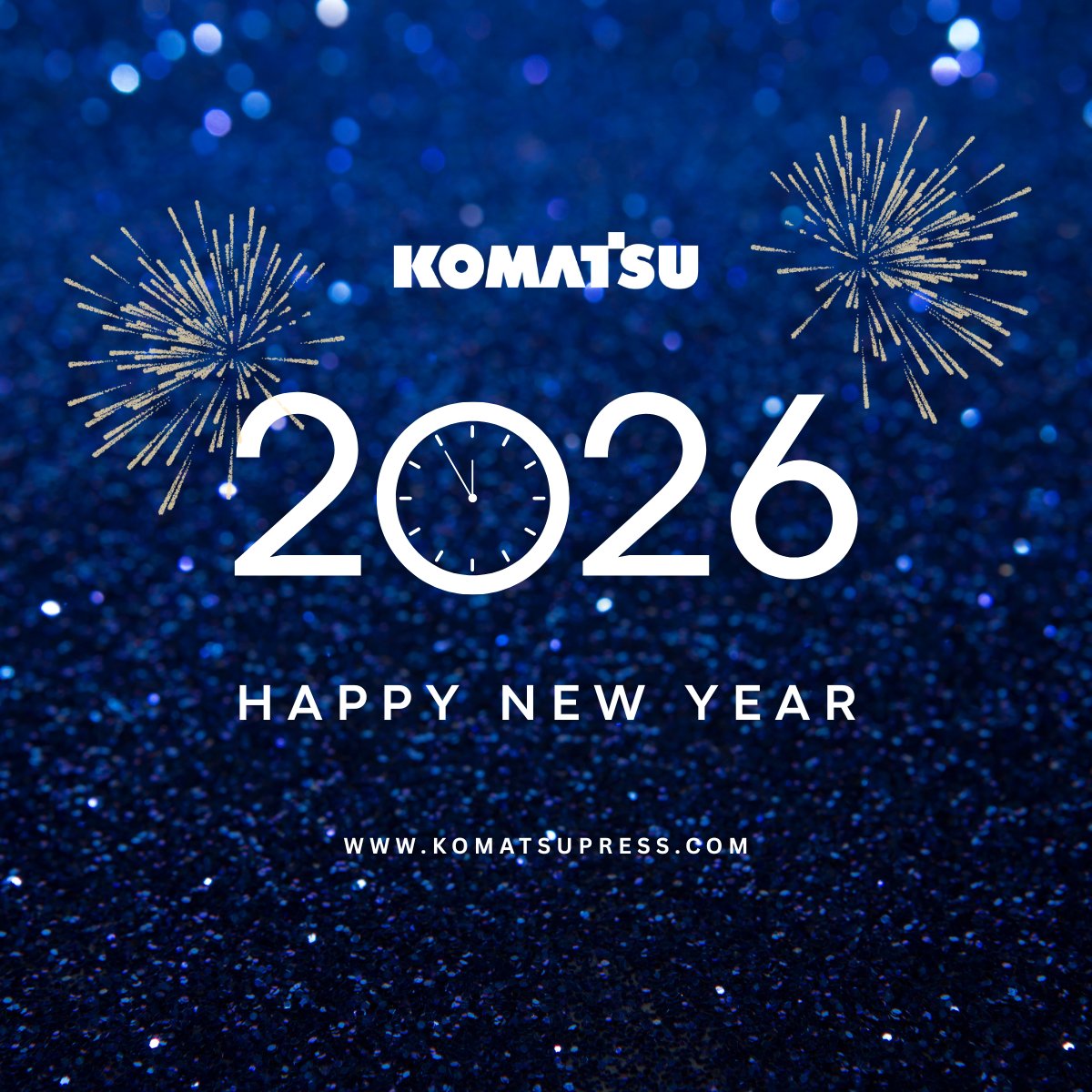 komatuspress's tweet photo. Thank you for your continued trust in Komatsu this year. Wishing your team a safe, successful 2026.
If you need anything to kick off the year—support, a demo, or an updated quote—DM me or visit https://t.co/EtSU1XQmfP https://t.co/p1BkGgyc9f