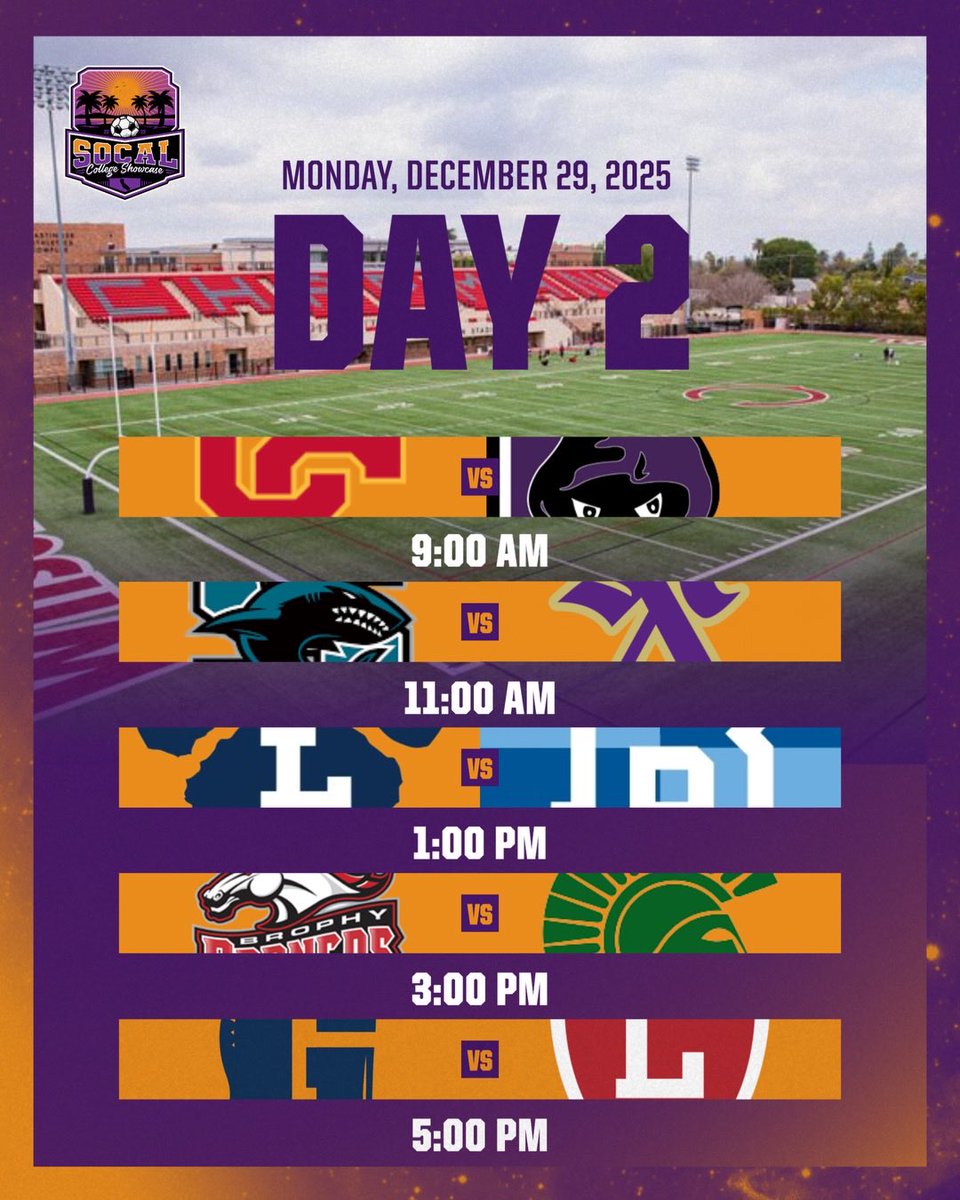 SoCal Soccer Showcase tweet media