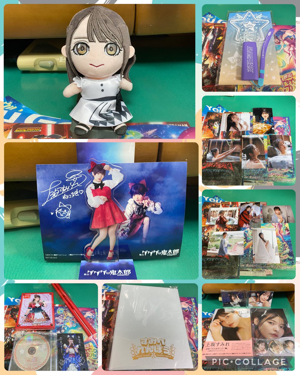 個人的に今年買って良かった上坂さんのグッズ達はこんな感じですね