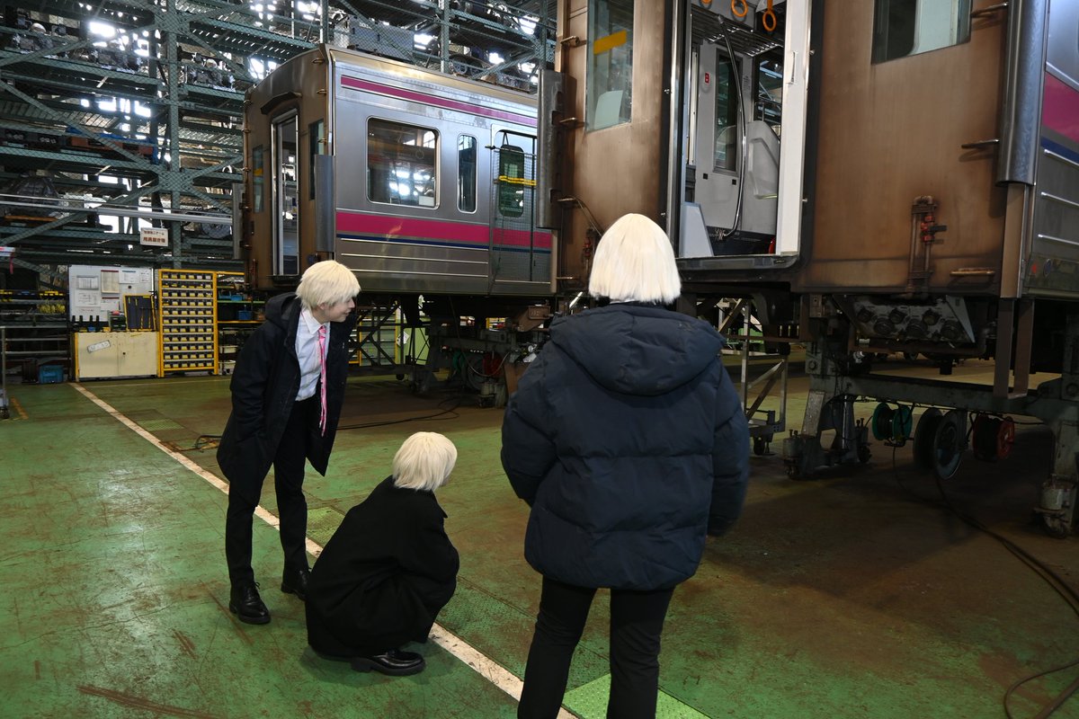 コスプレ⚠
 更新作業も順調だね

#京王コス
#落日行路二次創作
Camera:<a href="/ryo_sunsetway/">遼＠鉄道バス擬人化一次</a>