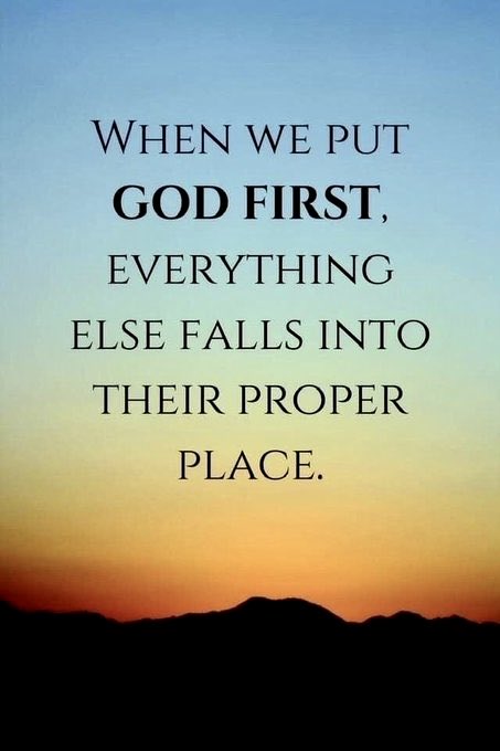 Start the day with God ♥️