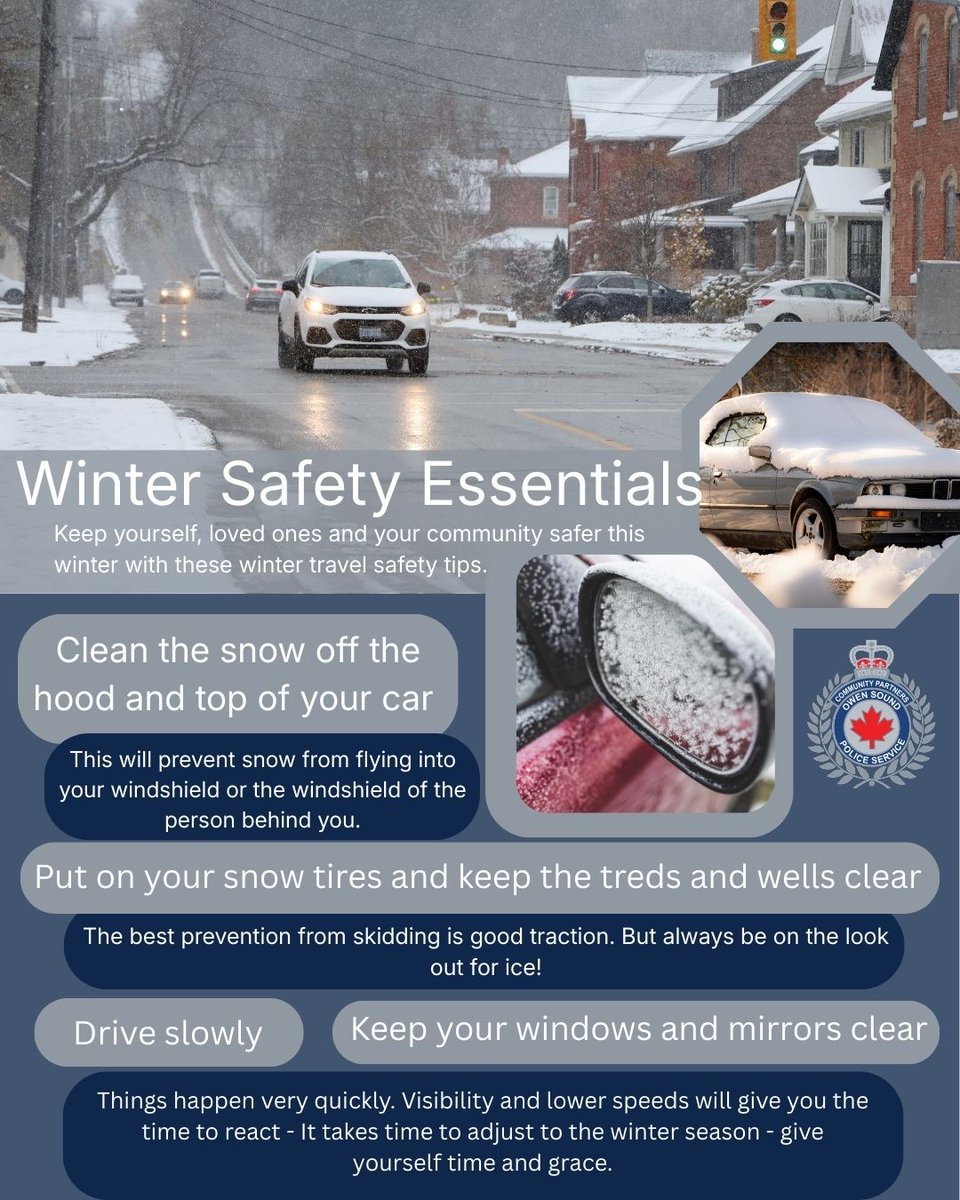 A significant #WeatherEvent has been issued for our area. Please drive with extreme caution &amp; make sure to plan ahead, slow down &amp; drive to the conditions.