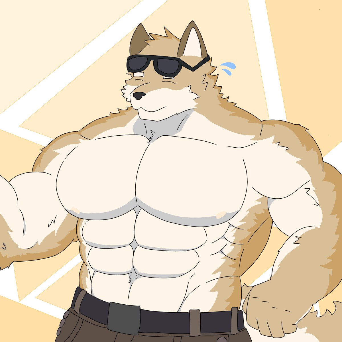 hatongthong's tweet image. @YUDIIPOTA I drew you looking more muscular than this :3 💪