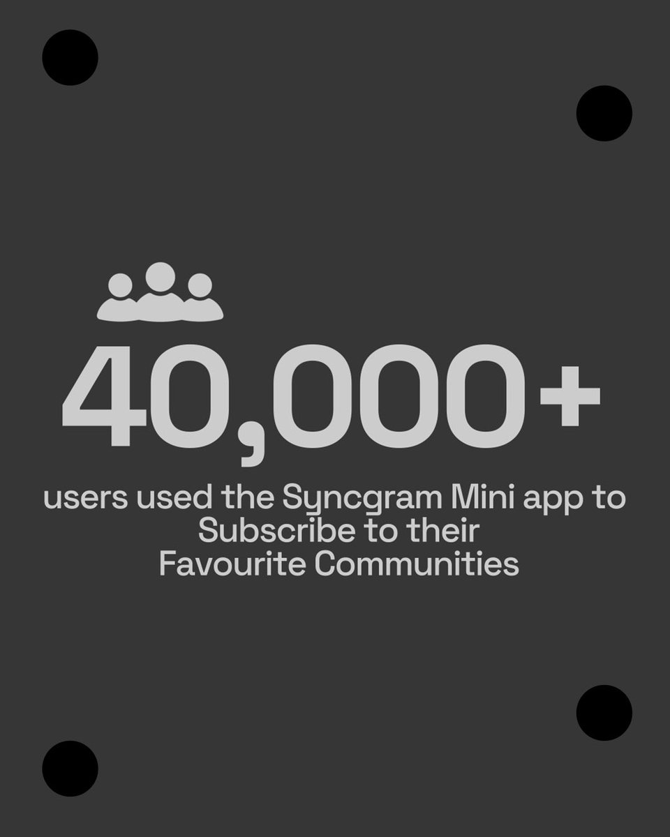 Syncgram tweet media
