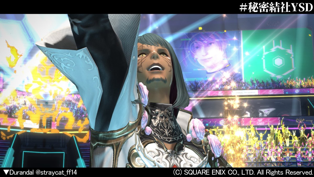 straycat_ff14's tweet photo. 【7.4】 

新式のデザインがツボに入って
そのまま踏破してしまった
結果がコレwwwwww

わたし、アイドルになります🎤❤️❤️❤️

 #FF14 #秘密結社YSD https://t.co/gHUW80zq2r