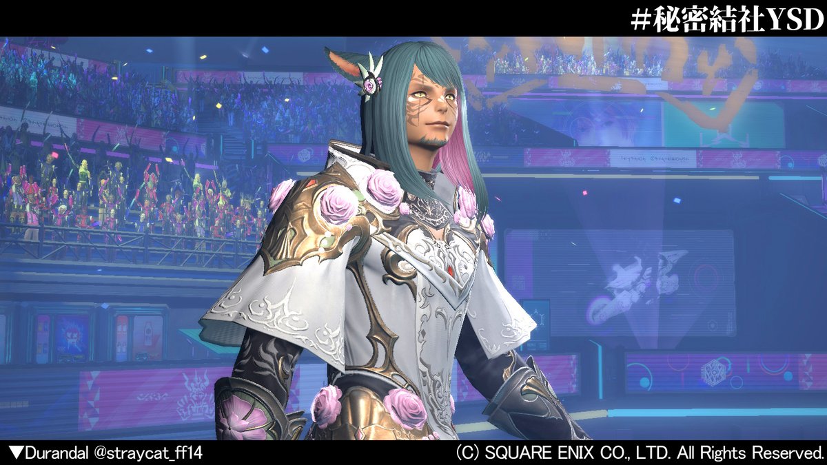 straycat_ff14's tweet photo. 【7.4】 

新式のデザインがツボに入って
そのまま踏破してしまった
結果がコレwwwwww

わたし、アイドルになります🎤❤️❤️❤️

 #FF14 #秘密結社YSD https://t.co/gHUW80zq2r