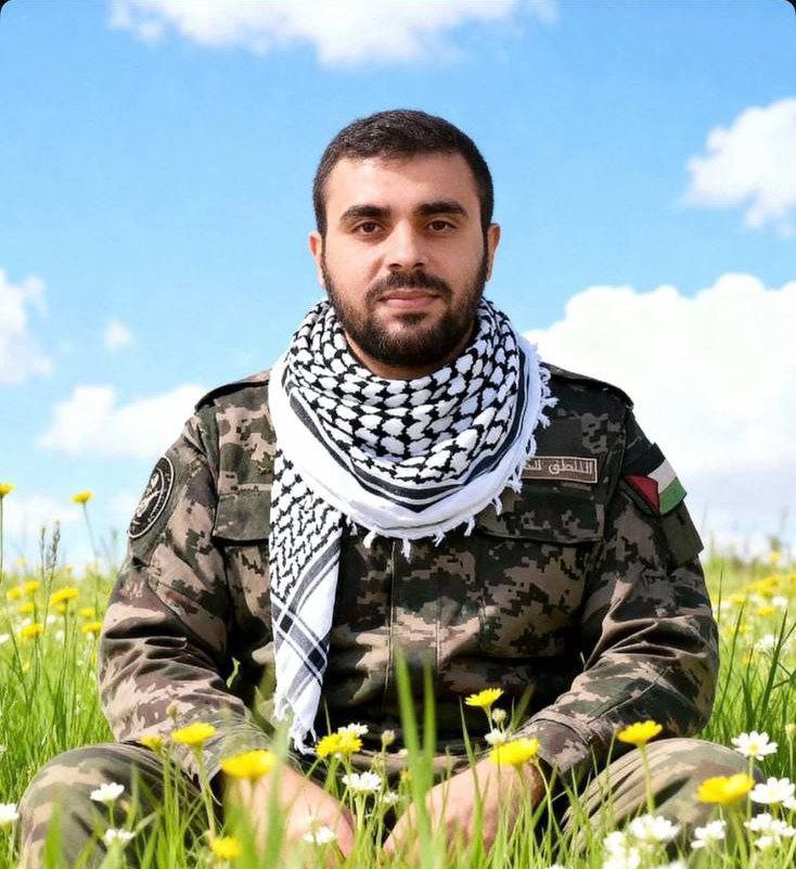 bonzerbarry's tweet image. AQB Spokesperson: We have inherited the title "Abu Ubaida" from the commander, Hadi al-Khalout, and we pledge to continue his path. (Picture of martyr Hadi al-Khalout, fka Abu Obaida)