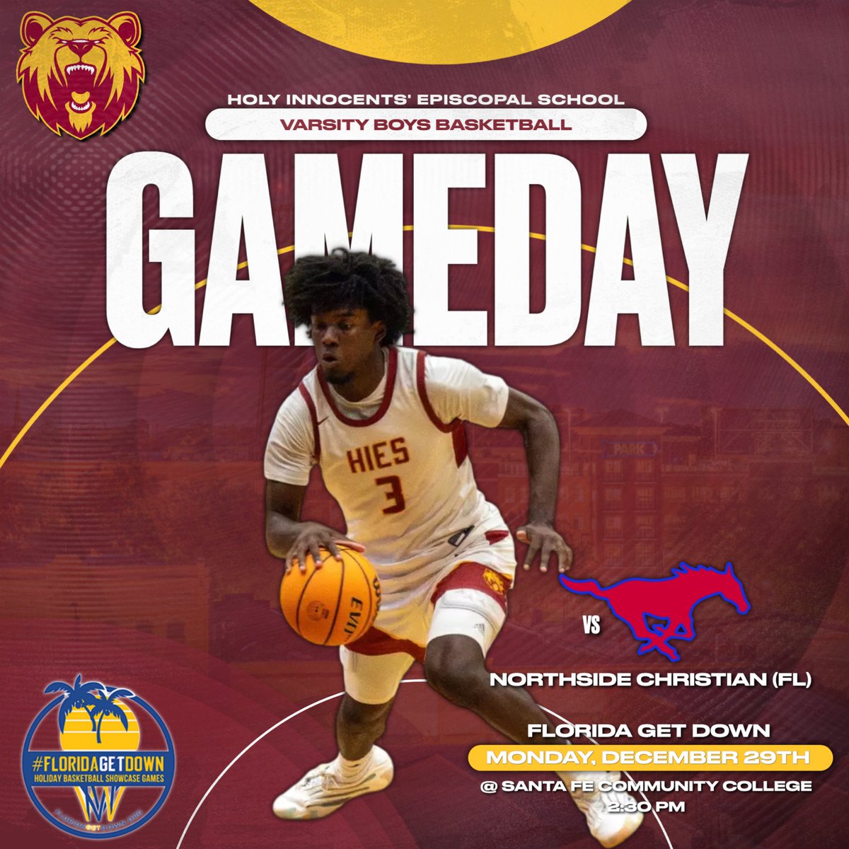 hiesbasketball's tweet photo. GAMEDAY!
π @northsidehoops5
π @SFsaintsMBB
π
12.29.25
π¦ 2:30PM
π @FloridaGetDown
#F7S8 #The805 https://t.co/2upF5csbtp