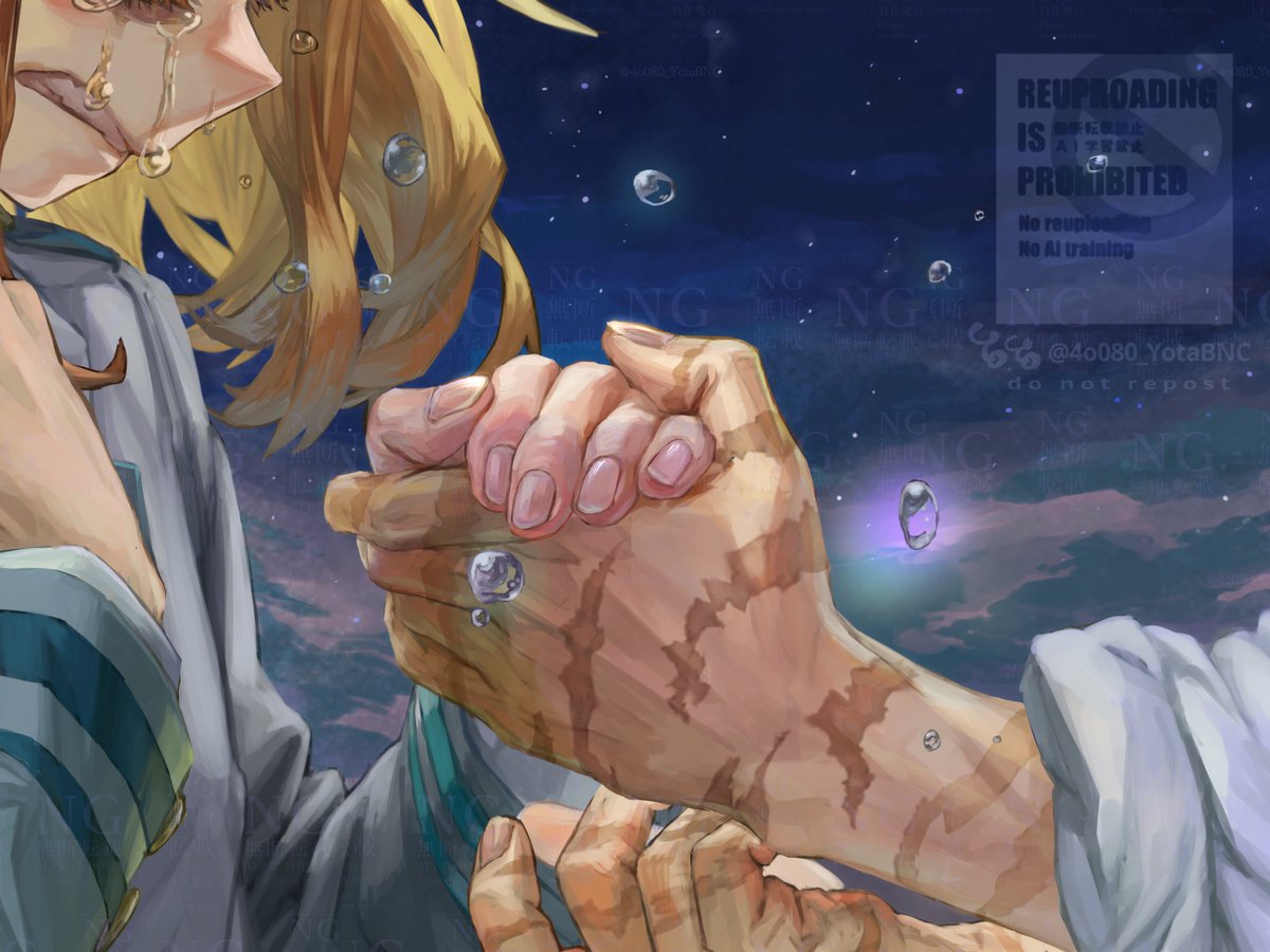 ヒロアカ　ファンアート
「君は僕のヒーローだ！」
ブルースカイにも投稿しました
宜しければご覧ください