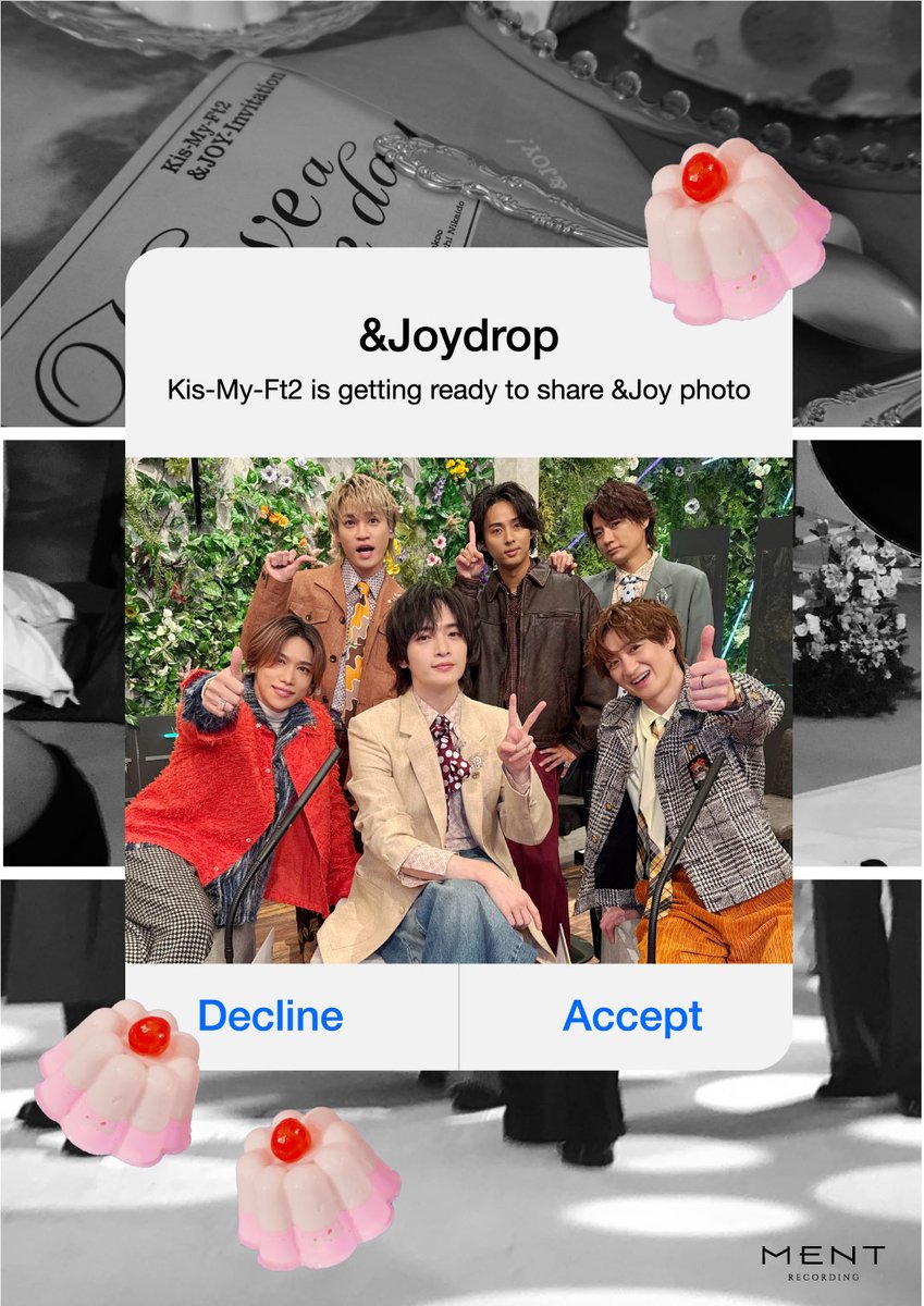 かい　UVER&LiSA&キスマイページ Kis-My-Ft2｜MENT RECORDING (@KMF2_0810MENT) / Posts / X