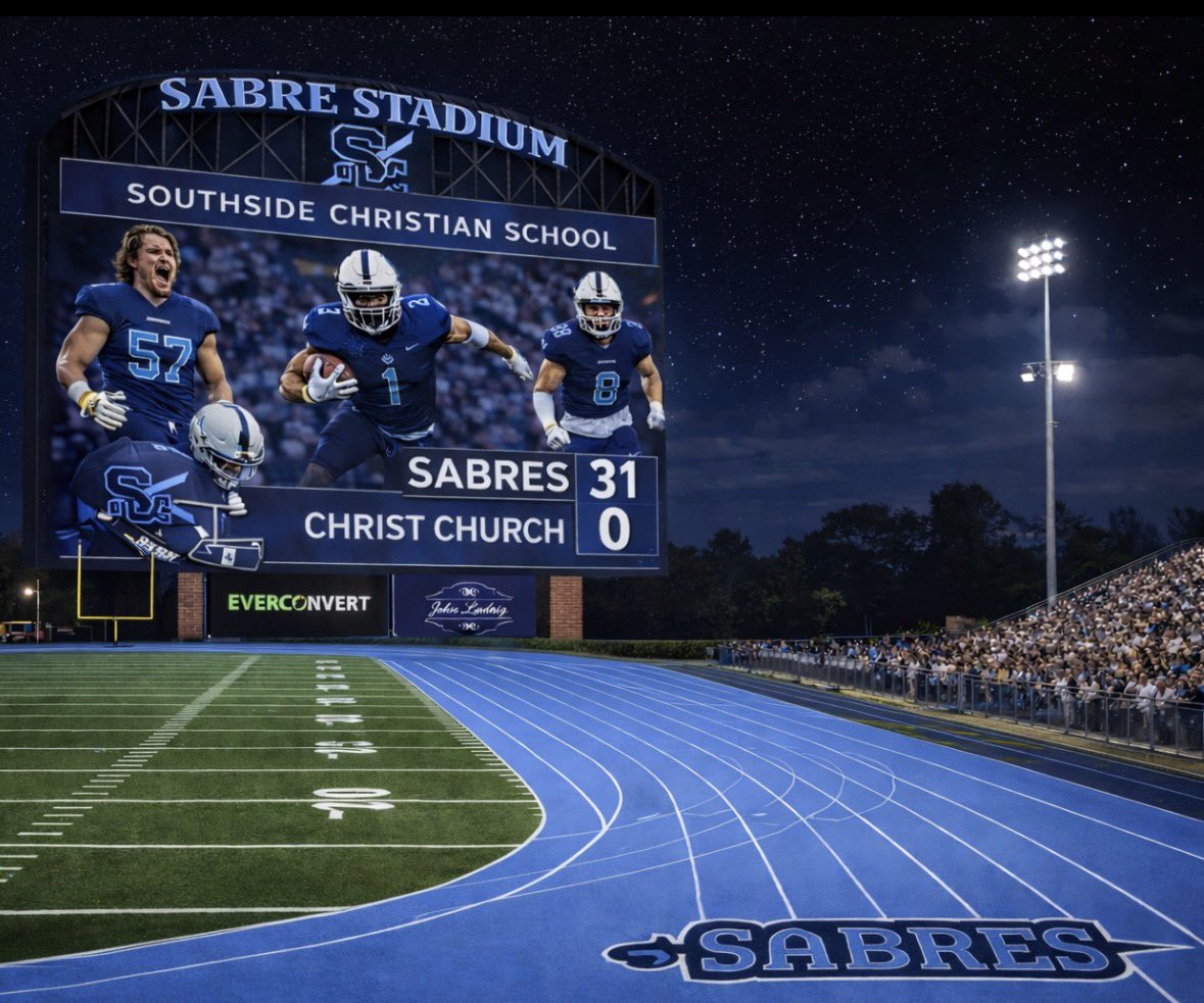 We are counting down the top 10 moments of SCS Football in 2025!  
#1🔥🔥🔥🗡️🗡️🗡️
That Homecoming Night when we shut out Christ Church 31-0!
🪓WE ARE JUST GETTING STARTED🪓