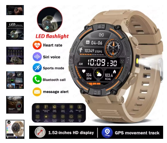 shopping_soma's tweet image. "Military Grade Smartwatch: HD Screen, Flashlight &amp;amp; BT Call. 52% OFF! Rugged &amp;amp; Ready. 
Click to Buy!"
Buy - s.click.aliexpress.com/e/_c3Ih0ogd

#MilitarySmartwatch
#RuggedTech
#SmartwatchDealsUSA
#TacticalGear
#OutdoorWatch