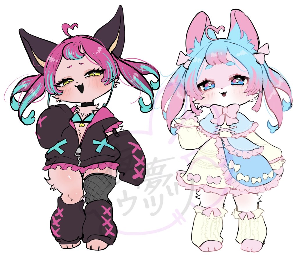 どっちの子がいいですかねぇ(オスでち) 