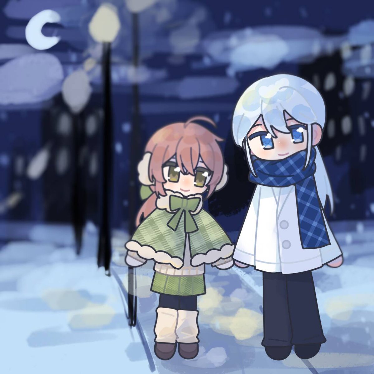 【Hello The New Year&amp;❄️🐿️24h|3h】
希利尔大人的手很温暖哦
created by酵母菌