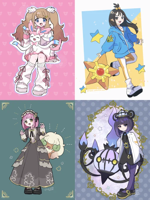 #2025年自分が選ぶ今年の4枚
ポケモン×女の子トレーナー 