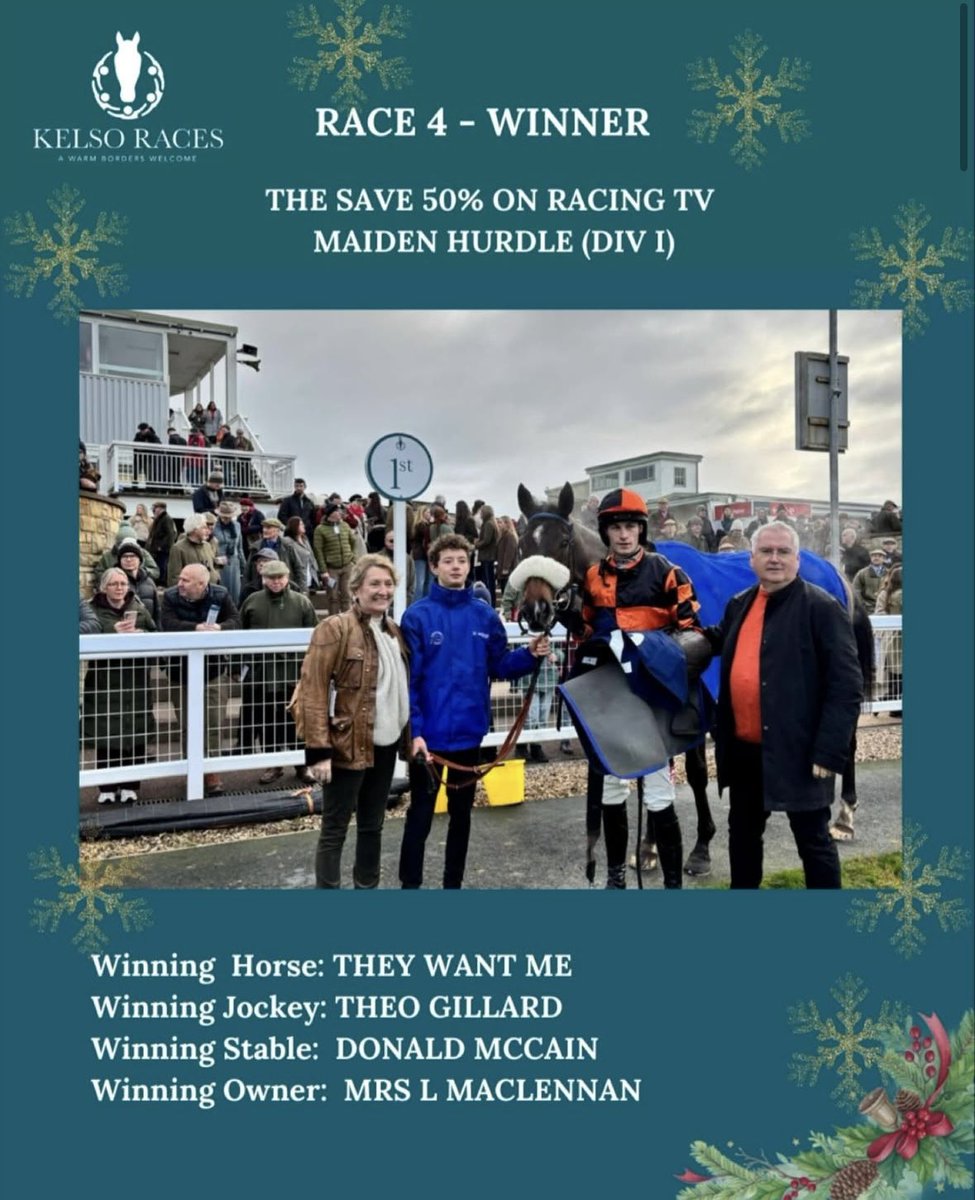 Donald McCain Racing tweet media