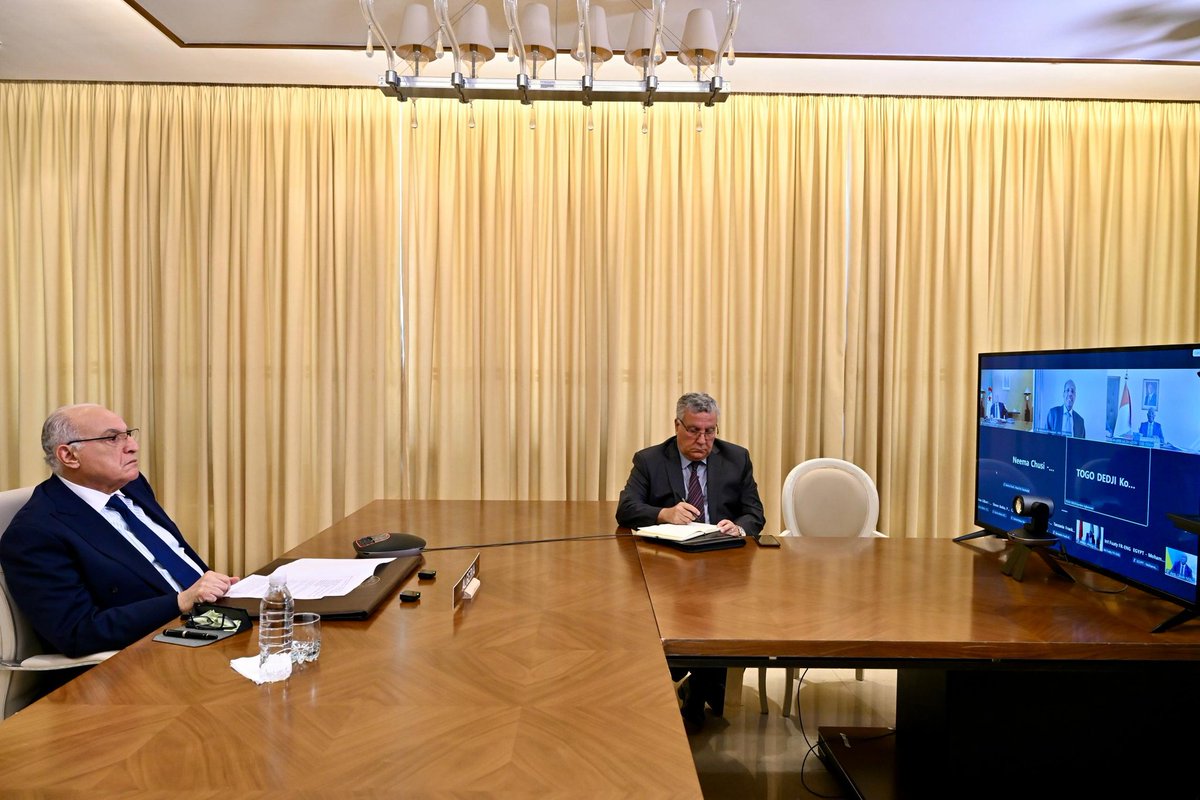 Algeria_MFA's tweet image. شارك وزير الدولة، وزير الشؤون الخارجية والجالية الوطنية بالخارج والشؤون الإفريقية، السيّد @AhmedAttaf_Dz ، صبيحة اليوم، في اجتماع وزاري لمجلس السلم والأمن التابع للاتحاد الإفريقي @_AfricanUnion الذي عُقد عبر تقنية التحاضر المرئي عن بعد. 

@AmbalgAddis