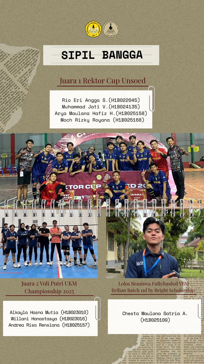 TEKNIK SIPIL UNSOED tweet media