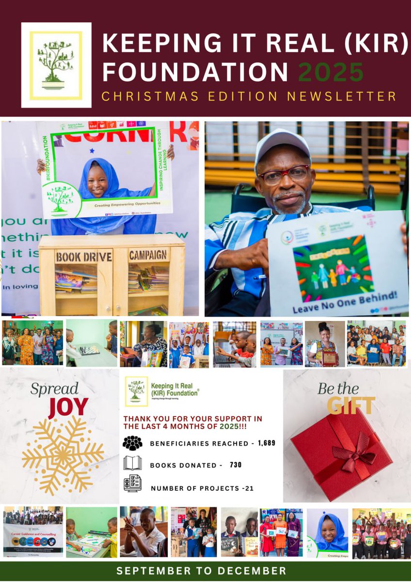 Keeping It Real Foundation tweet media