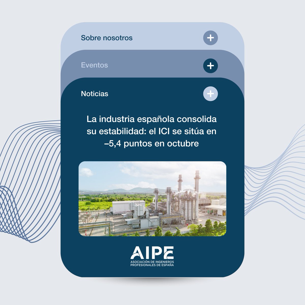 📈 La industria española mantiene su estabilidad: el ICI alcanza –5,4 puntos en octubre. Producción y empleo en positivo 🚀👷, aunque persisten retos en pedidos y stocks 📦.

🔗 elperiodicodelaingenieria.es/la-industria-e… 

#Industria #ICI #Producción #Empleo #Economía