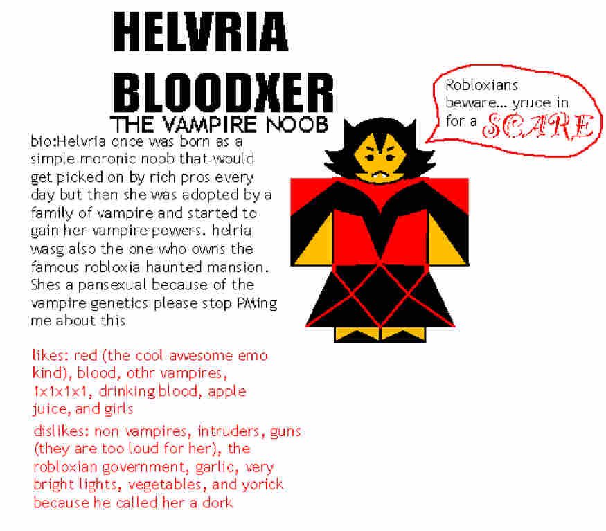 ROBLOX FUN FACT: In 2009-2010, a Roblox admin named "bloodstainedtreats" had made a Roblox "OC" and had posted about it on their DeviantArt. Though we're not sure about where this admin is now, luckily someone was able to archive this artpiece of theirs.