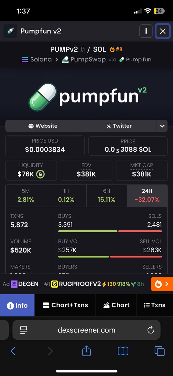 Quietly, $PUMPv2 is gaining traction 🧩  

pumpfunv2.xyz  

The conversation level is not very high at the moment, but we are slowly making progress. 

We are in the stage of quietly gathering information and observing the situation.

 Keep an eye out for small changes