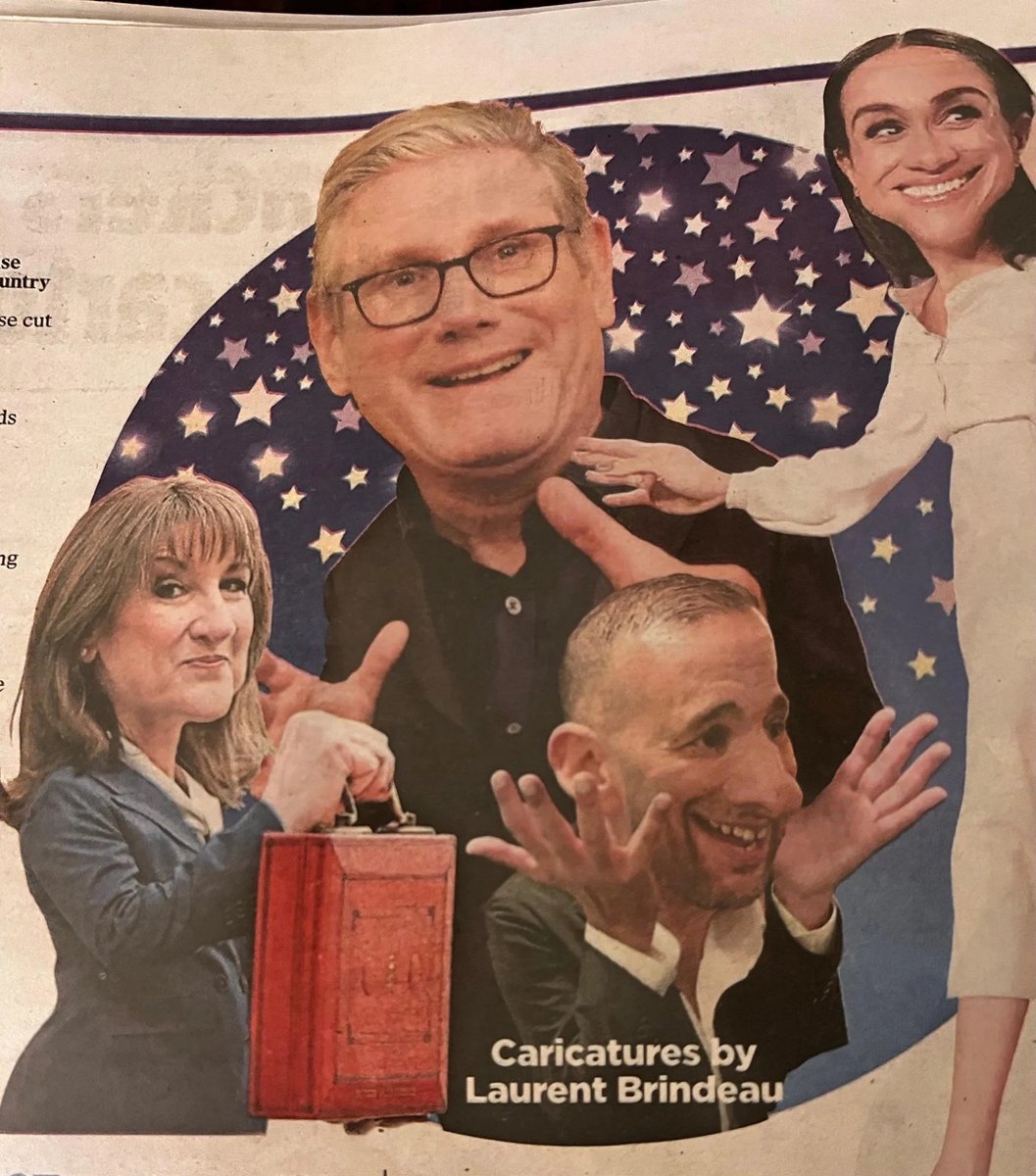 TLTM32's tweet image. Daily Mail doing some casual antisemitism on @ZackPolanski in yesterday's "caricatures"