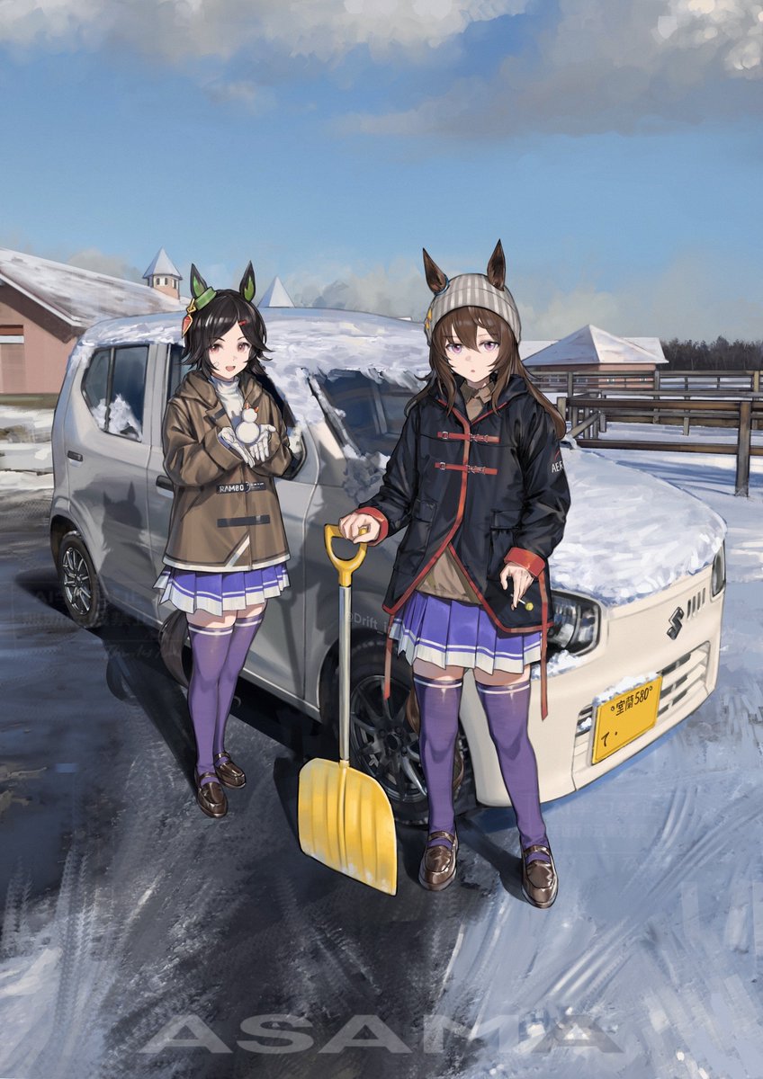 Drift_in_'s tweet photo. #2025年自分が選ぶ今年の4枚
#umamusume
#ウマ娘
Still drawing umaｍusume this year... https://t.co/9HoJmaasEM