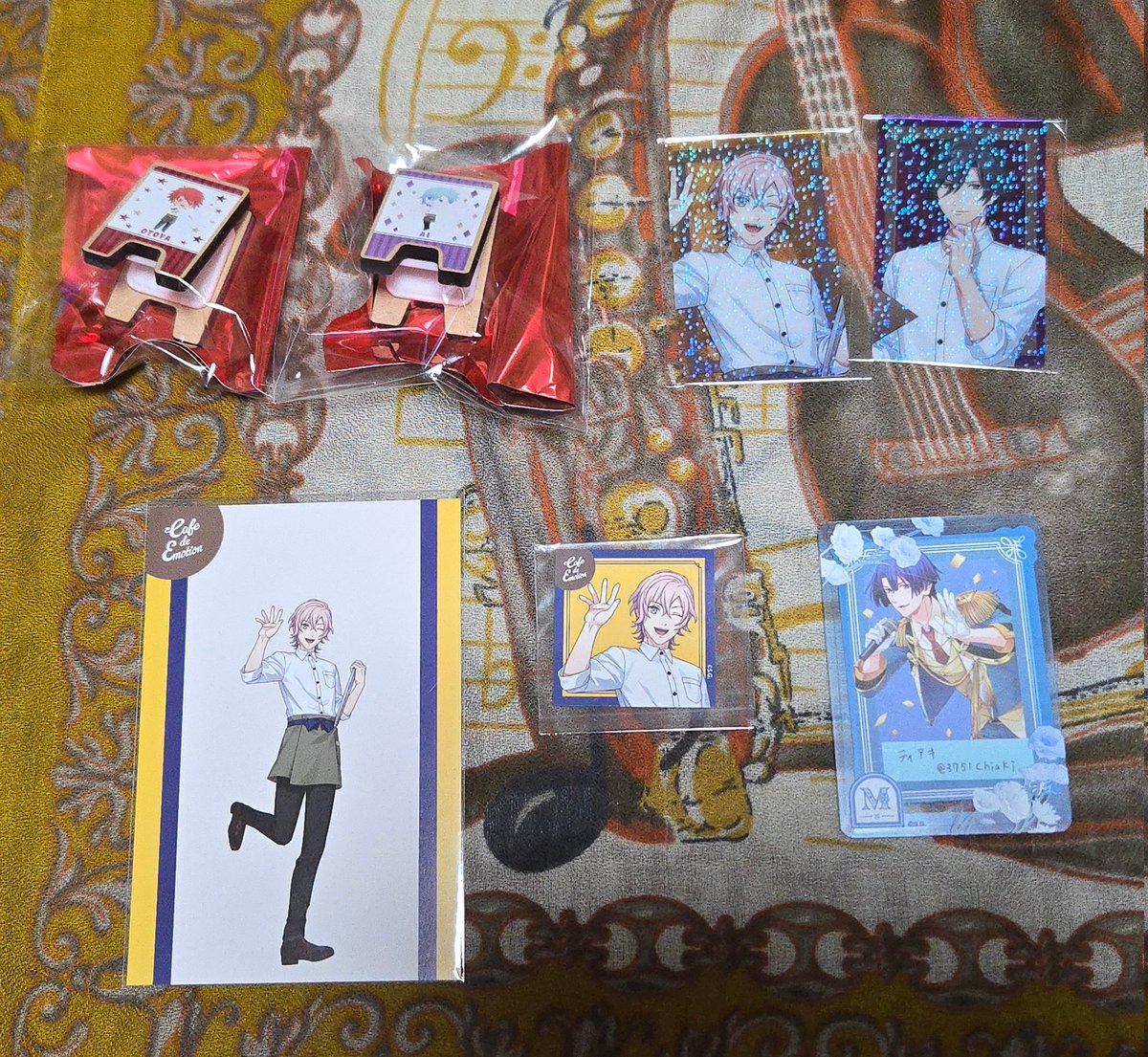 うたプリ 映画 特典 キラキラクリアカード 音也　トキヤ　ナギ うたプリ 映画 特典 キラキラクリアカード 音也 トキヤ ナギ うたプリ