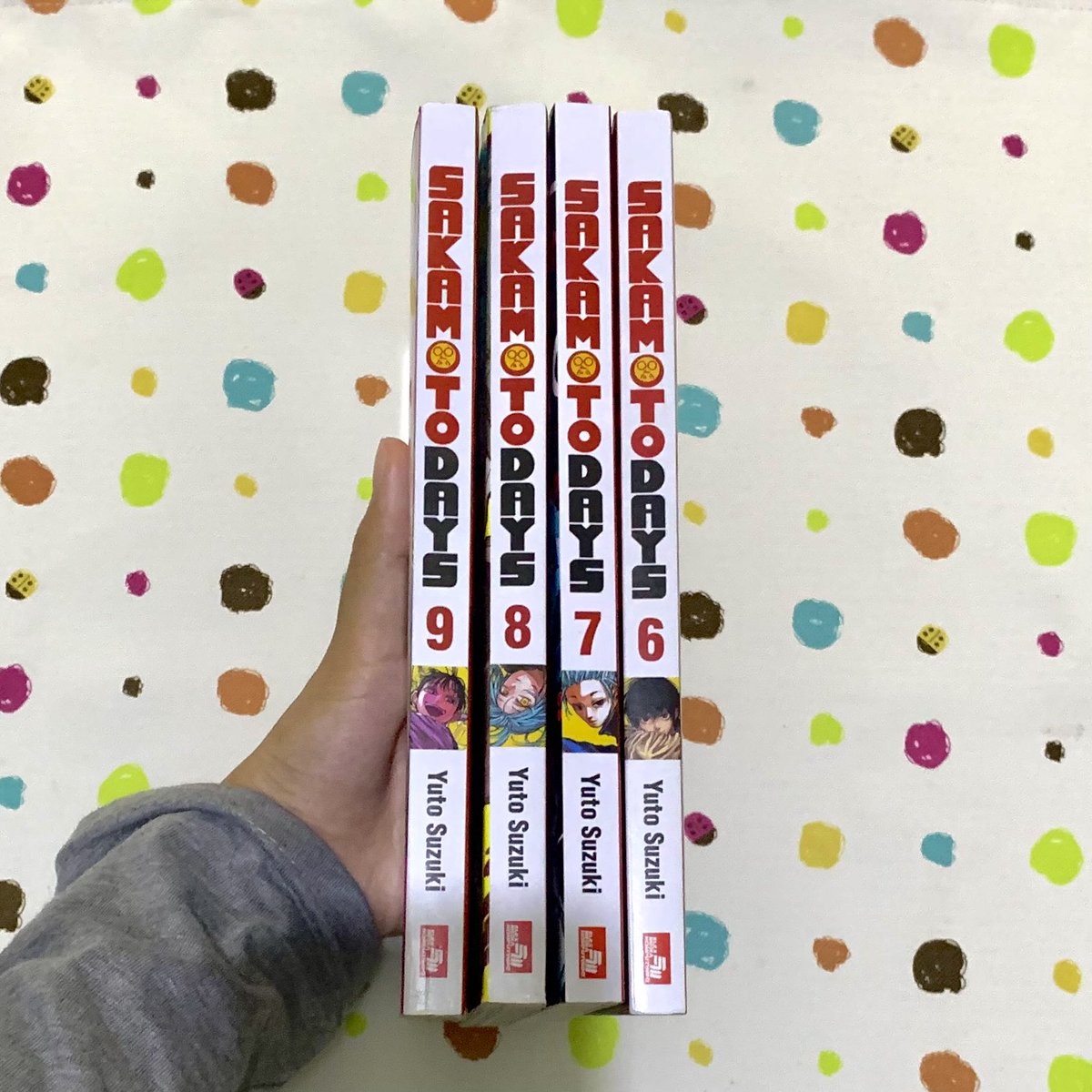 modlvy's tweet photo. Wts preloved 
manga/komik sakamoto days
Bisa co oren, detail kondisi bisa lgsg dm aja yaa
Harga : 20k/pcs
Take all only 75k

#wtskomik #wtsmanga #zonauang #preloved https://t.co/B61GbwgBaM
