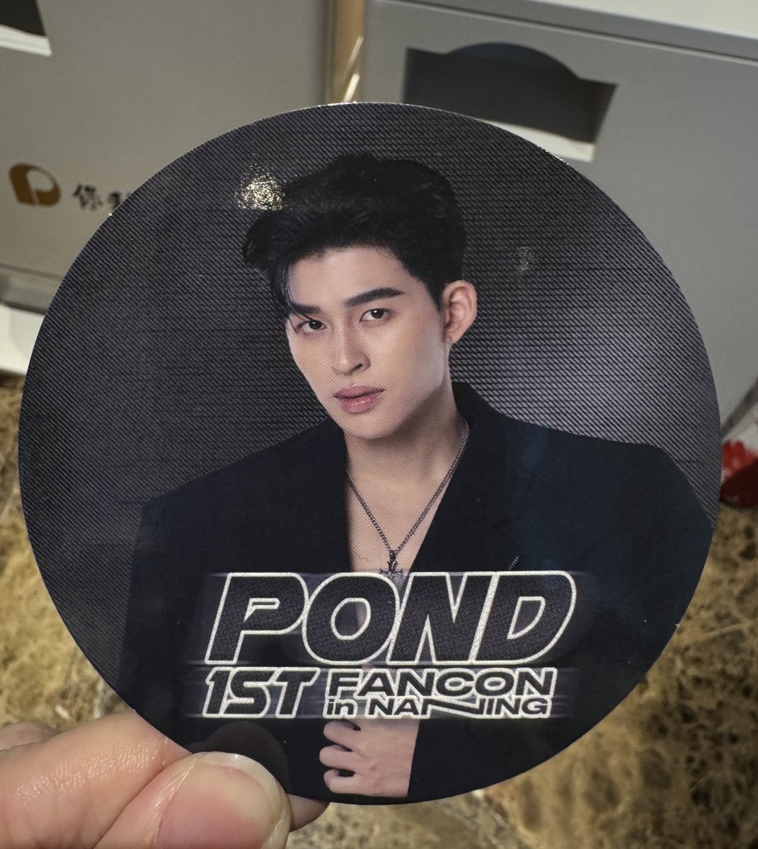 maynymore's tweet image. ข้อความจากเสี่ยวเหมียนเปา🍞

POND 1ST FANCON NANNING 
#PondFanconinNanning
#ppnaravit