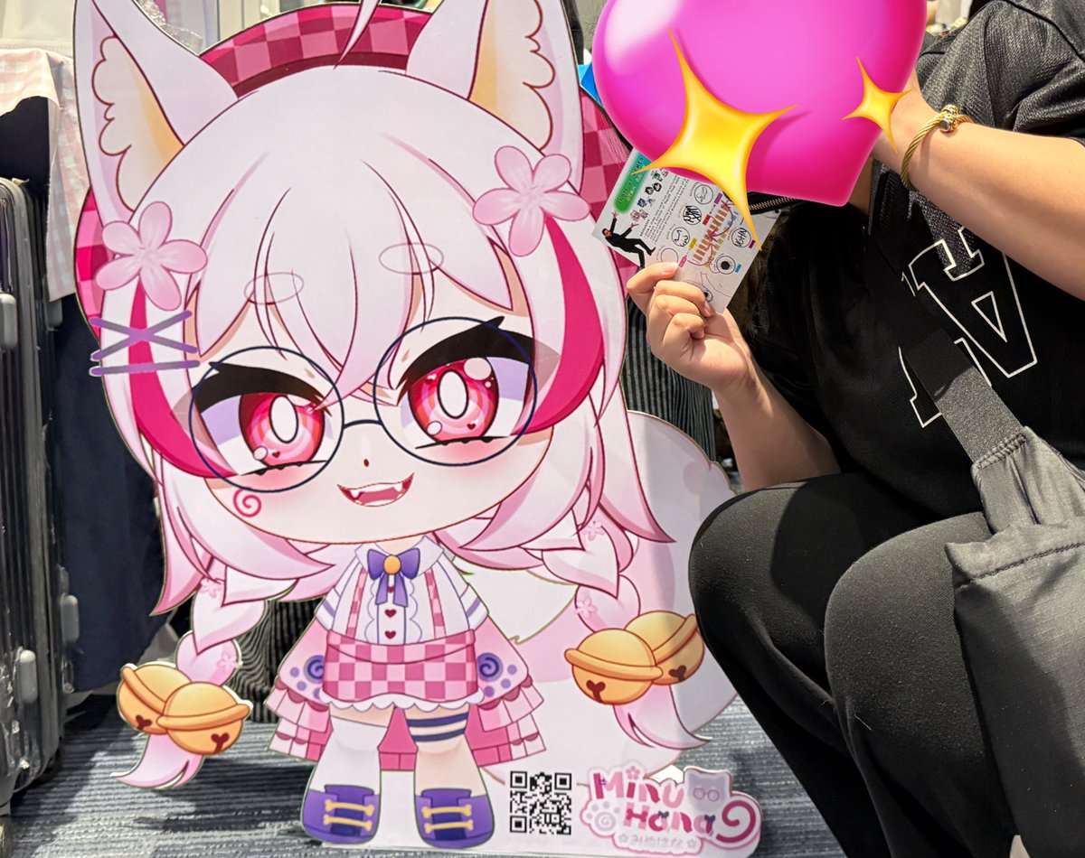 Saw @/MinuHanaVT thank you for letting my OC be part of your Gacha! Very honored hihi >w<