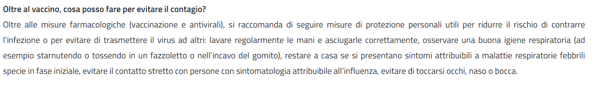 Complimenti (/s) a <a href="/istsupsan/">Istituto Superiore di Sanità</a>, che oggi - dopo la ritardata (per ferie 🤡🎅🍾🥂) pubblicazione del rapporto RespiVirNet - pubblica le FAQ (pronuncia: fuck!?!) sulle malattie respiratorie. 
Nessuna menzione a😷, solo 💉, tanta acqua e sapone 🤲, fomiti, link non funzionanti. 👍