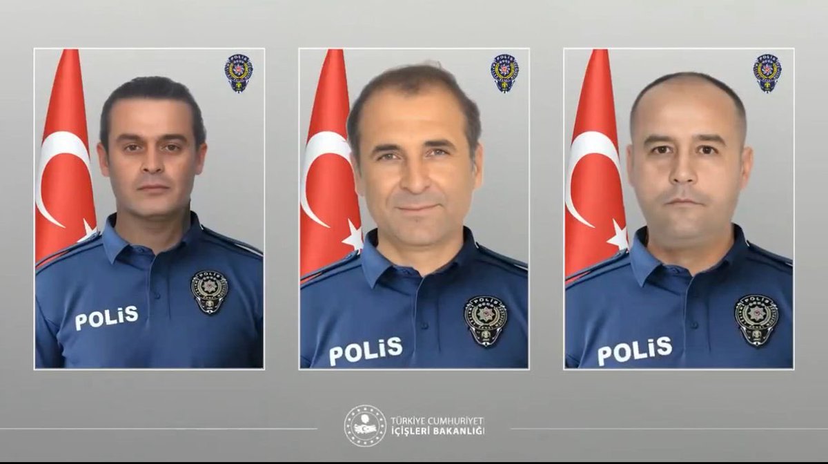av_mehmetsaglam's tweet photo. Yalova’da terör örgütü DEAŞ’a yönelik icra edilen operasyon sırasında şehadete yürüyen Kahraman Polislerimiz Yasin Koçyiğit, Turgut Külünk ve İlker Pehlivan’a Yüce Allah’tan rahmet; görev esnasında yaralanan polislerimize ve bekçimize acil şifalar temenni ediyorum.

Milletimizin başı sağ olsun. 🇹🇷