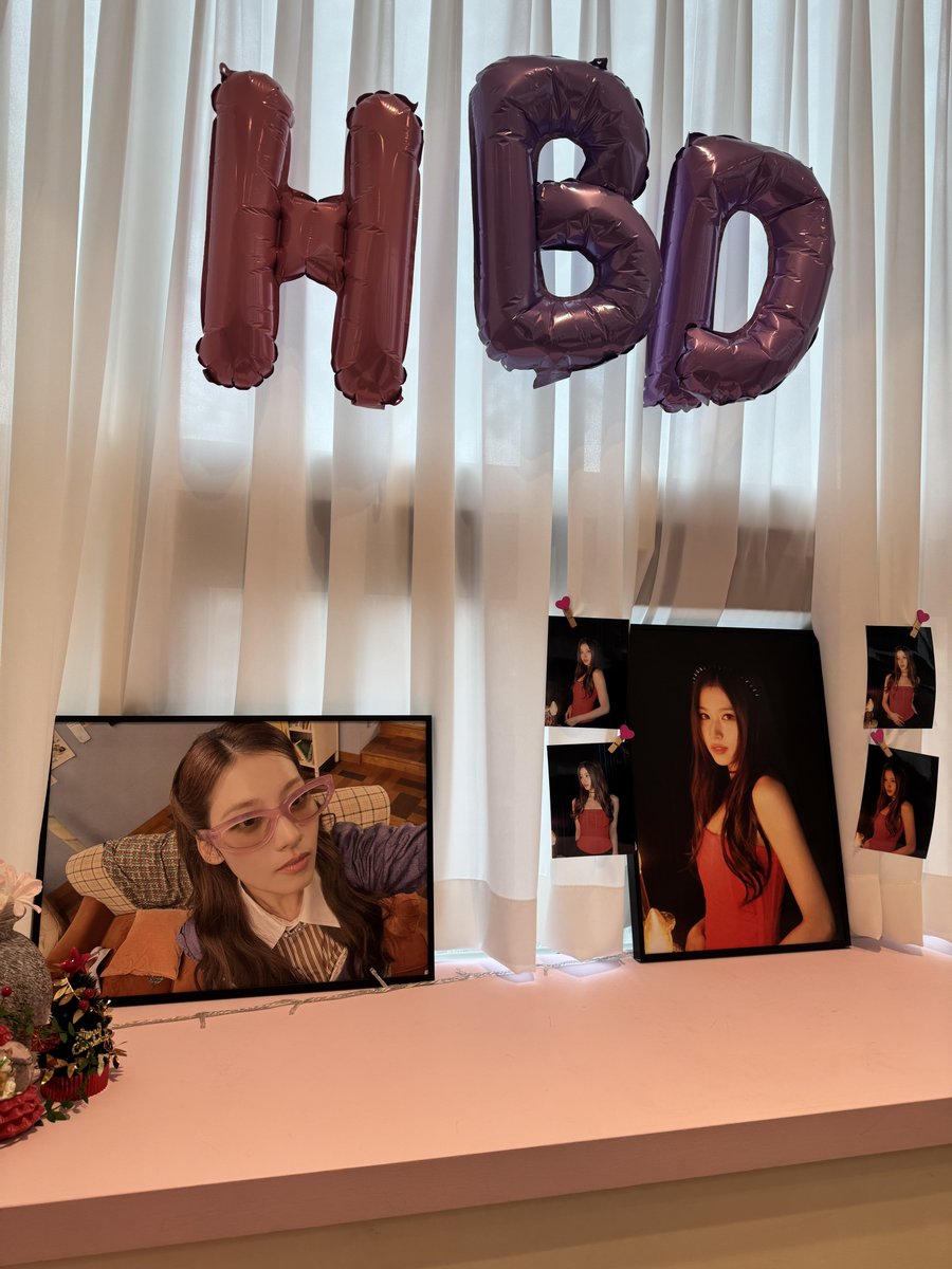 サーたんhappy birthday🐹💜

弾丸センイル渡韓してきた💜
色んな人に助けられながらセンイルカフェ行くことができました💜
可愛いがいっぱいすぎてまじで幸せ空間🐹💜
サーたんの誕生日やのに、こっちが幸せいっぱいもらいました💜
来年の誕生日もサーたんが幸せに過ごせますように💜