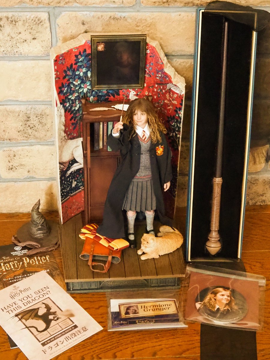 今日開封した INART 1/6 ハーマイオニー DELUXE version コミコンで