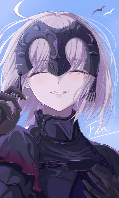 描き納め邪ンヌさん FGO10年間最高の思い出をありがとうございました! 趣味で8年半くらいンヌさん描いてましたが、これからも描きます!!