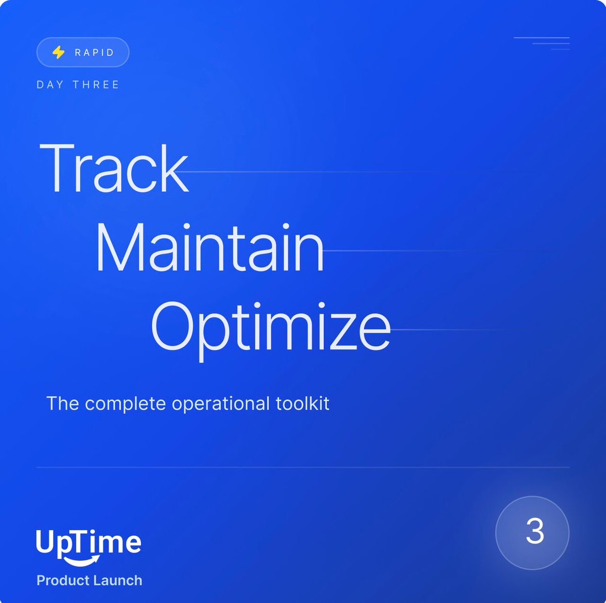 foroscar360's tweet photo. Good operations feel boring.
Because nothing breaks.
That’s the goal.
#UpTimeIsComing https://t.co/KWcB3WHae1