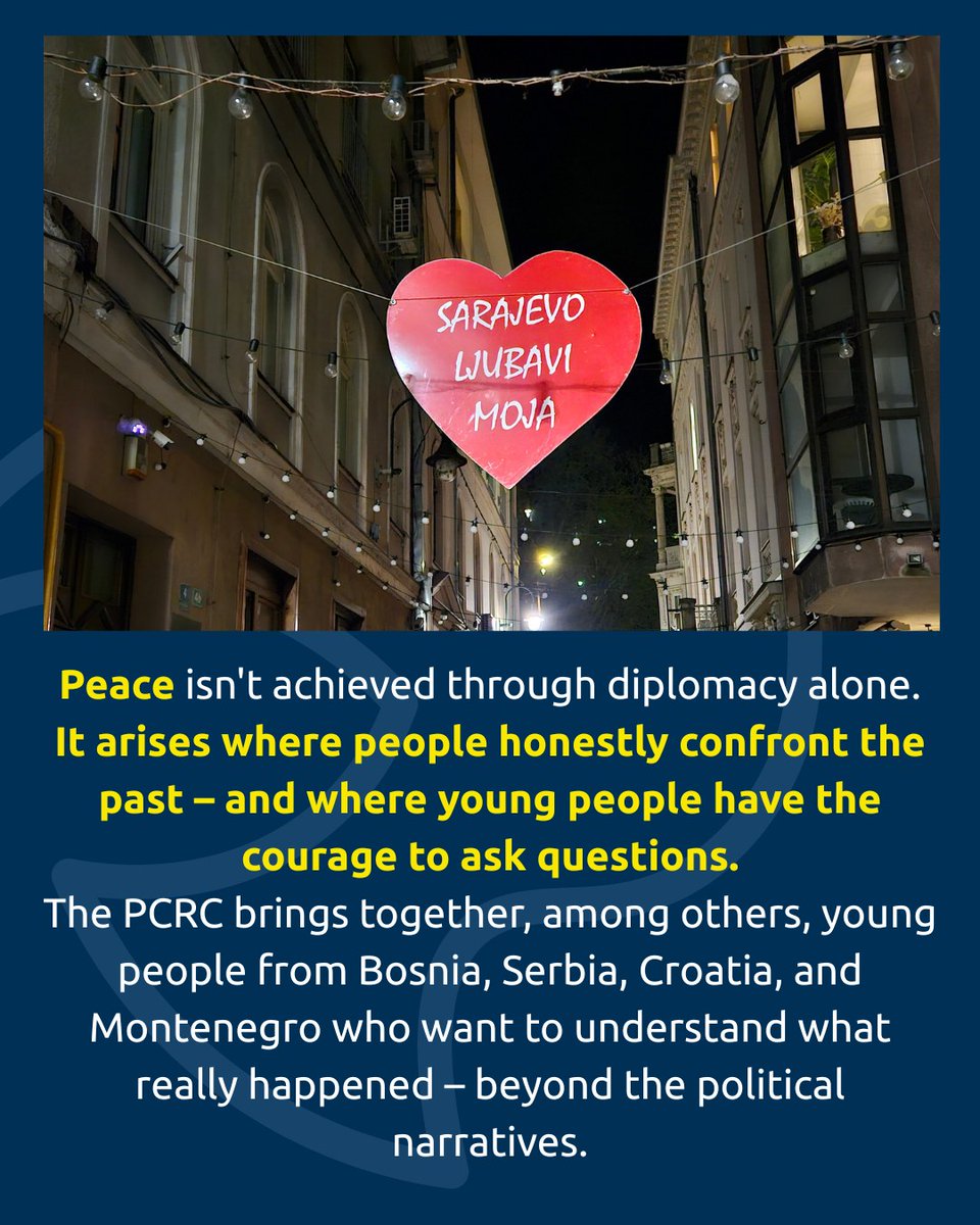PCRCBiH's tweet photo. 🇩🇪 For German speakers!

Our Program Director, @tatjana677, met with Petra Gramer from @pro_peace_ngo for a special interview on 30 years of peace in 🇧🇦 and Tatjana’s work at #PCRCBiH.

The full interview is available at: https://t.co/kX0J0q0YoJ

#ProPeace #Dejton30 https://t.co/Xa0EtihGHm