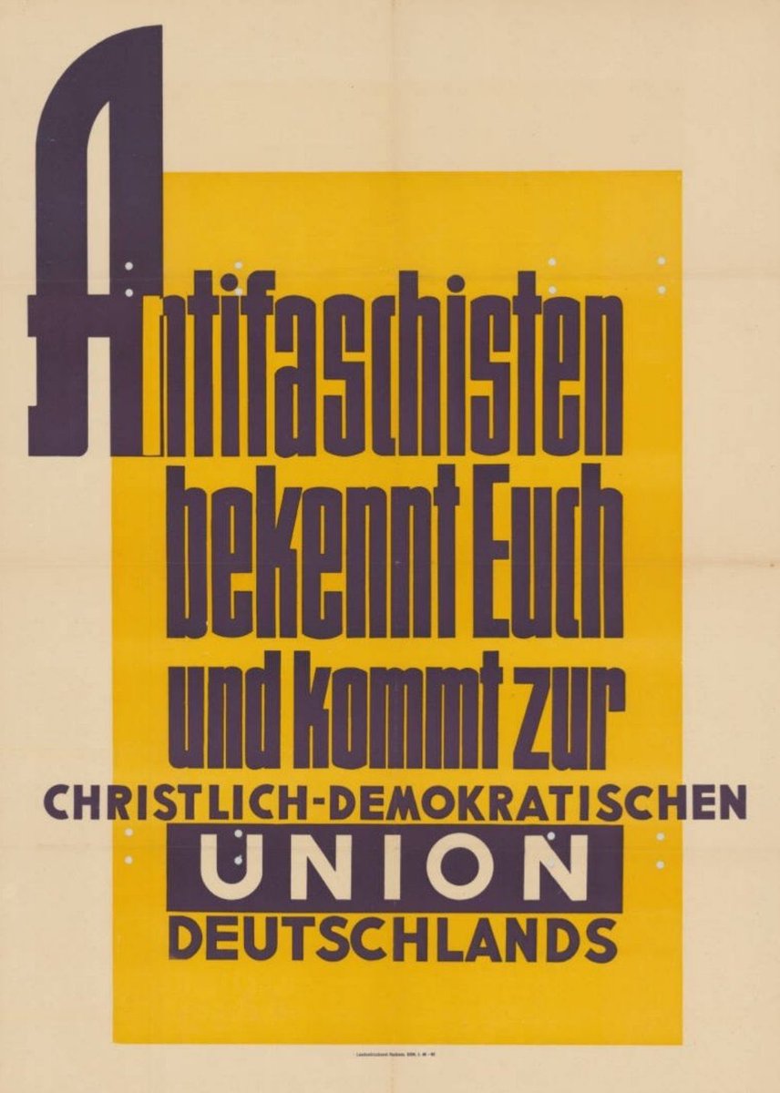 Das waren noch Zeiten, als sich selbst Konrad Adenauer öffentlich als Antifaschisten bezeichnete…