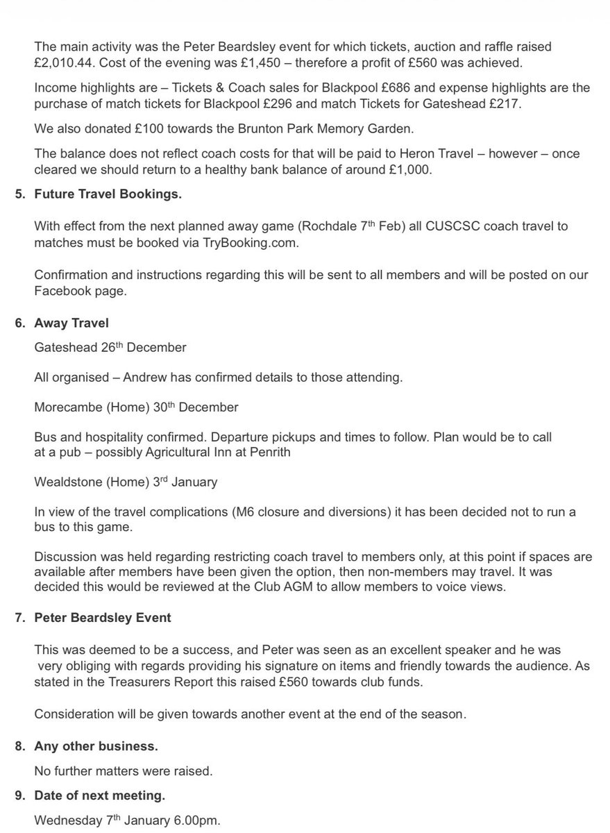 CUSCSC_'s tweet photo. ⬇️COMMITTEE MEETING MINUTES⬇️ #cufc https://t.co/ikqUrvJmvZ