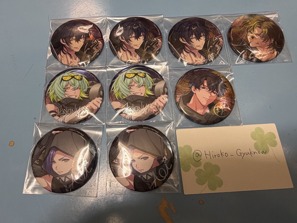 交換】Paradox Live パラライ 6th Anniversary 6周年 缶バッジ vol.46