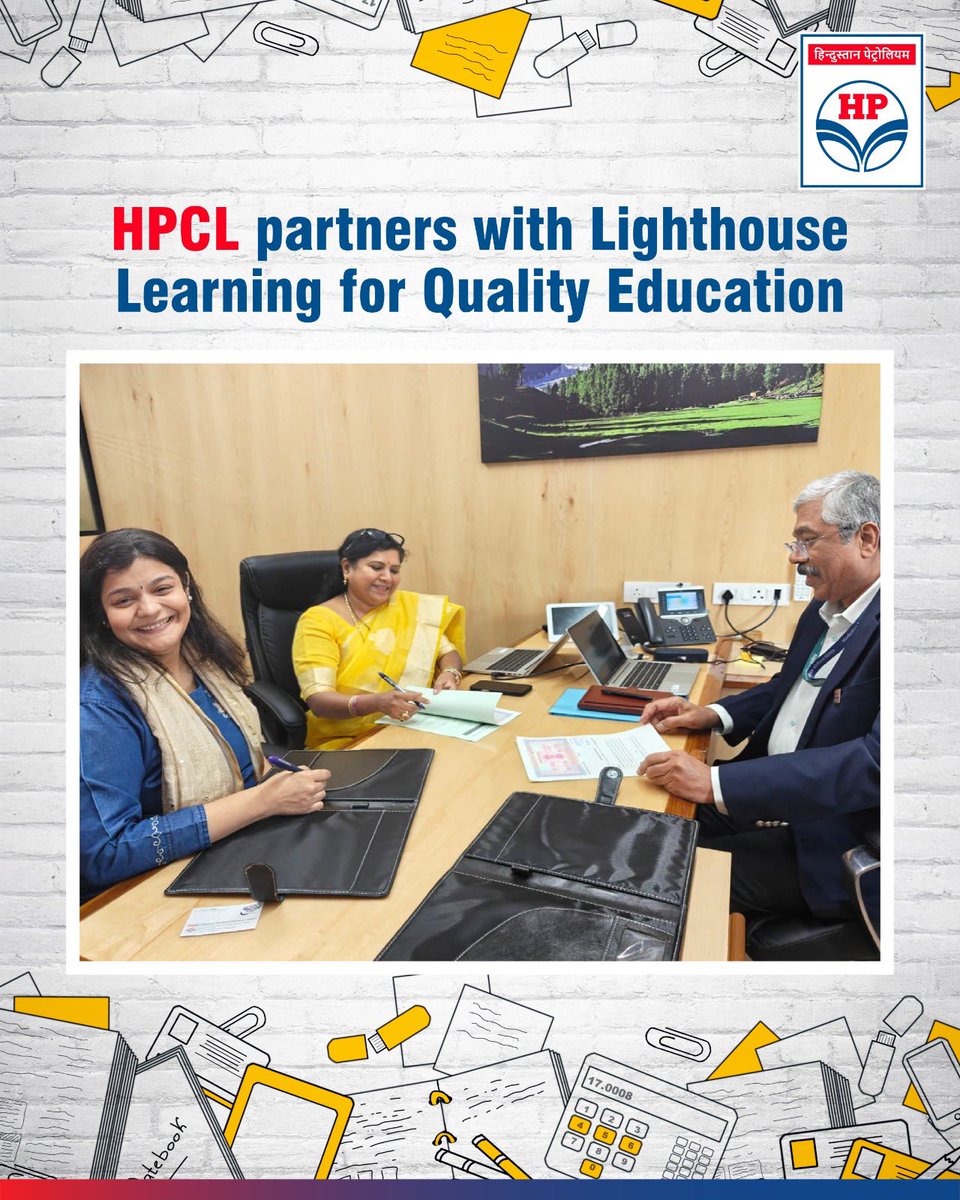 HPCL has partnered with Lighthouse Learning Private Limited to offer quality schooling options for employees’ children across India. 

Through this MoU, HPCL employees can now avail exclusive admission benefits, fee waivers and access to 1800+ reputed school centres across