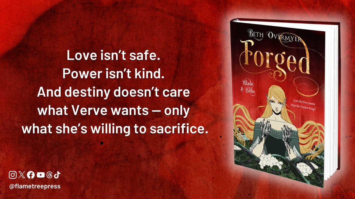 flametreepress's tweet image. Wyverns. Magic siphons. Ancient fae. Just another day for Verve. Book 3 of Blade &amp;amp; Bone is here! 🔮 #Forged @bethyo flametr.com/3UcJePS