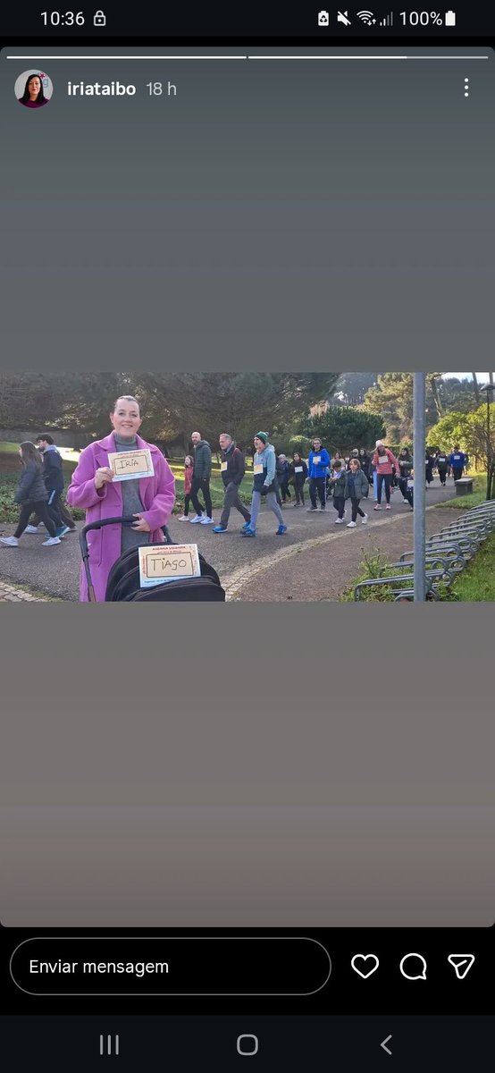 A nosa deputada <a href="/IriaTaibo/">Iria Taibo</a> sumouse tamén onte domingo á andaina solidaria coa nena de #Oleiros afectada con #DIPG. Grazas a todas as entidades veciñais que a fixeron posíbel. Precisamos unha sanidade pública máis forte como garantía para a igualdade de oportunidades!